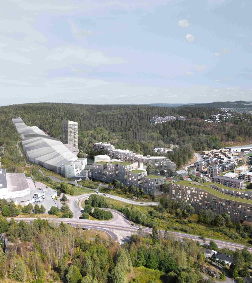 Thon Hotel Sno Lørenskog Eksteriør billede